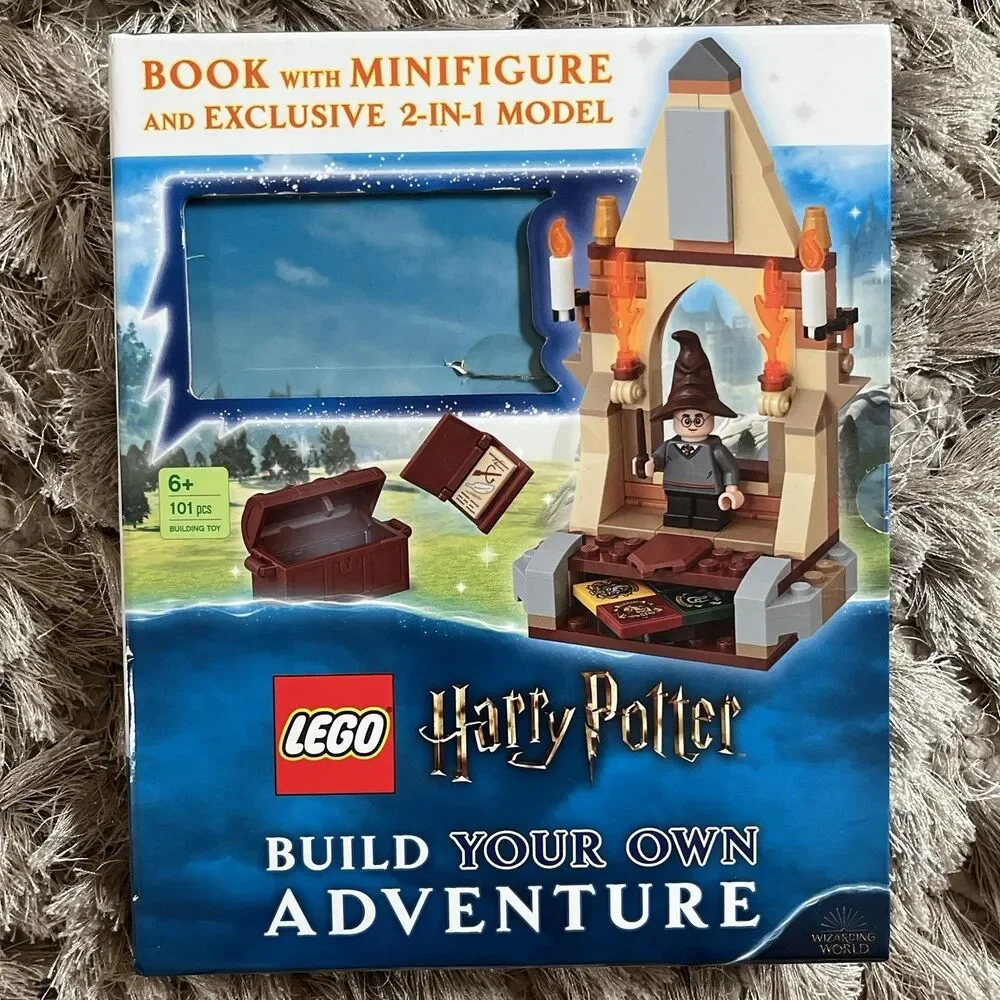 LEGO Harry Potter Build Your Own Adventure Book w/ Minifigure, 101 pcs, 6+